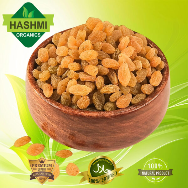 Best Premium Organic Raisins by Hashmi Organics – 250g