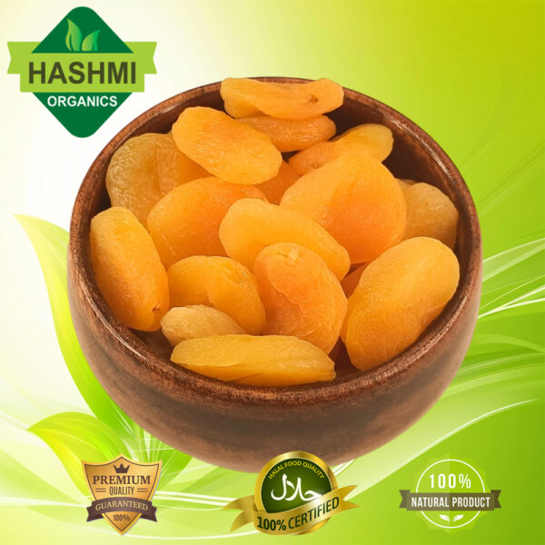 Best Natural Organic Dried Apricots by Hashmi Organics - 100% Premium from Chillas and Gilgit