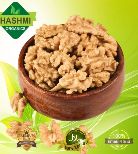 Best Premium Kashmiri Walnut Kernels by Hashmi Organics – 250g